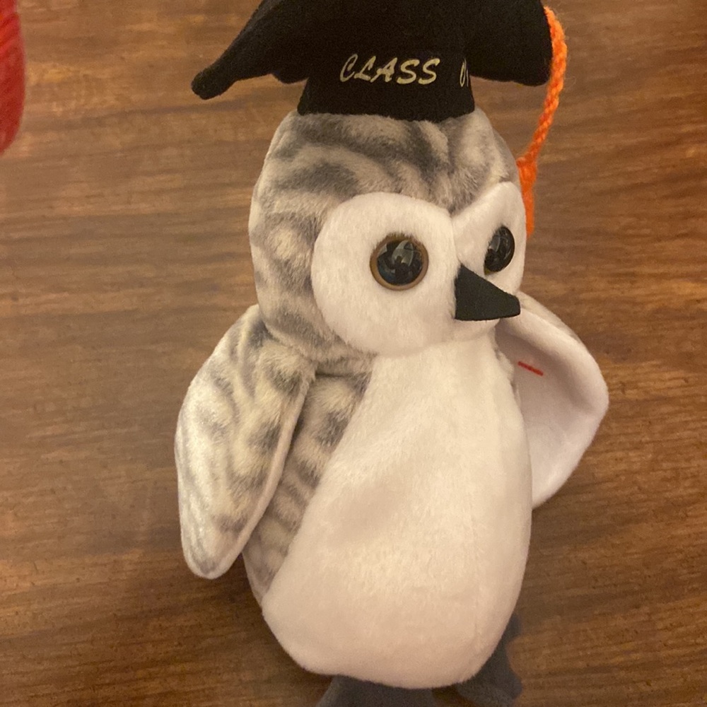 💜5/$16 💜 Rare NWT 1999 Wiser Beanie Baby! - Picture 3 of 8